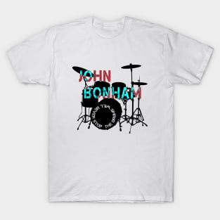 John Bonham Drums Music D7 T-Shirt